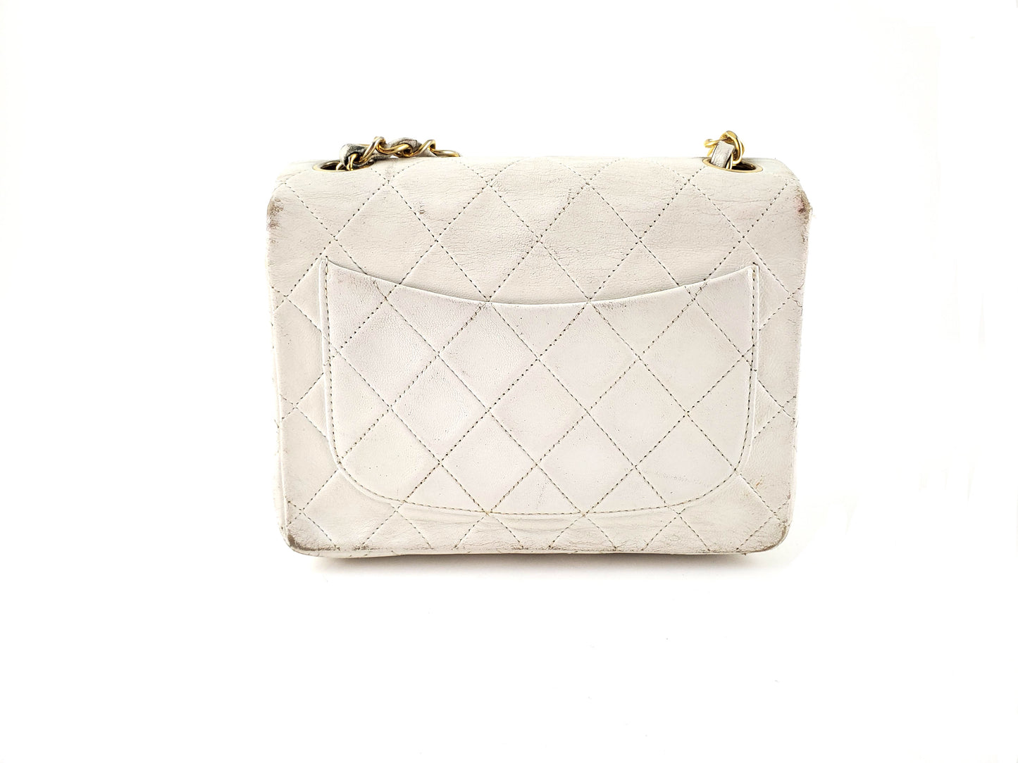 Chanel Vintage Quilted Classic Mini Square Flap Bag