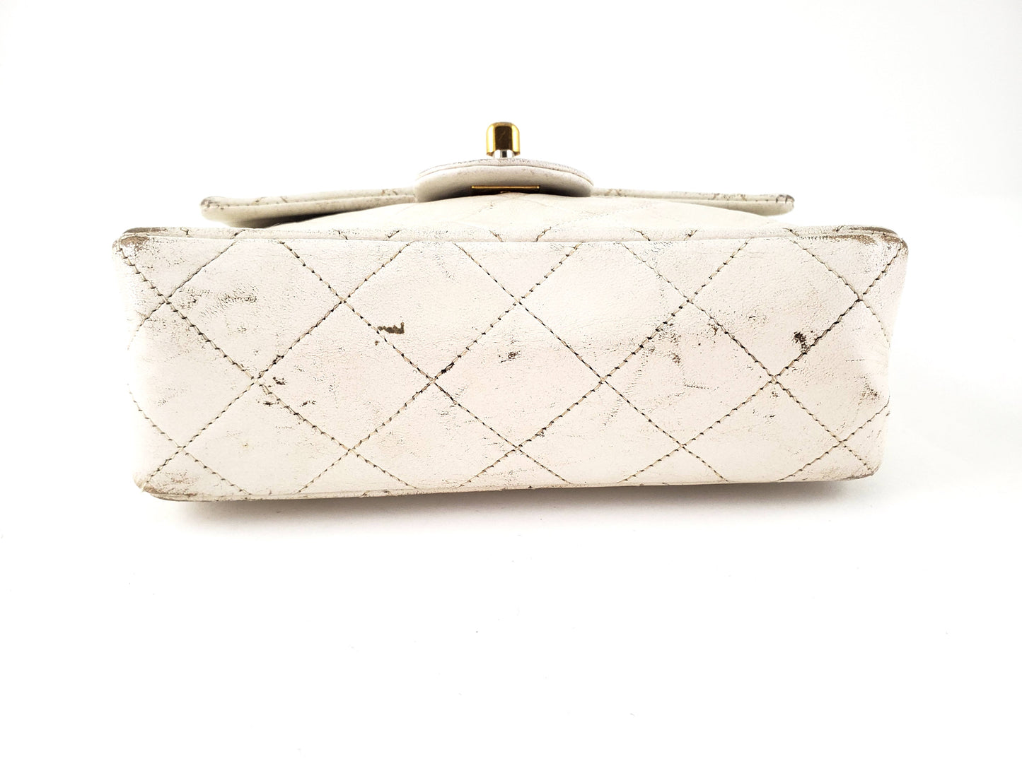 Chanel Vintage Quilted Classic Mini Square Flap Bag