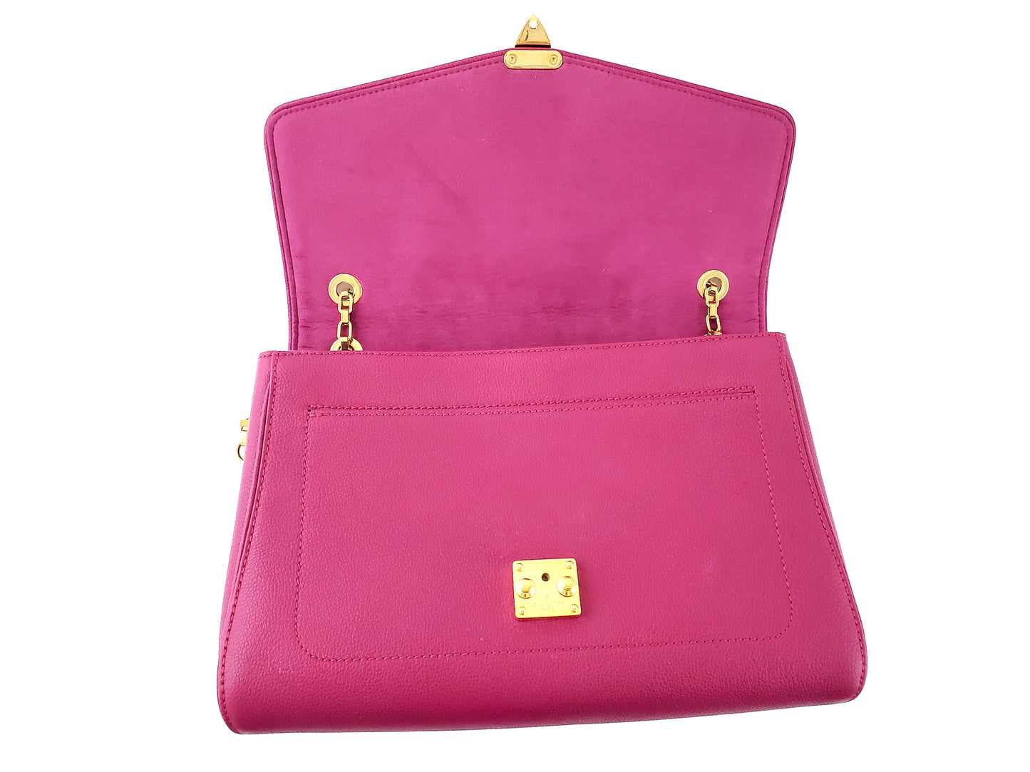 Louis Vuitton Saint Germain MM Pink Empreinte Chain Bag