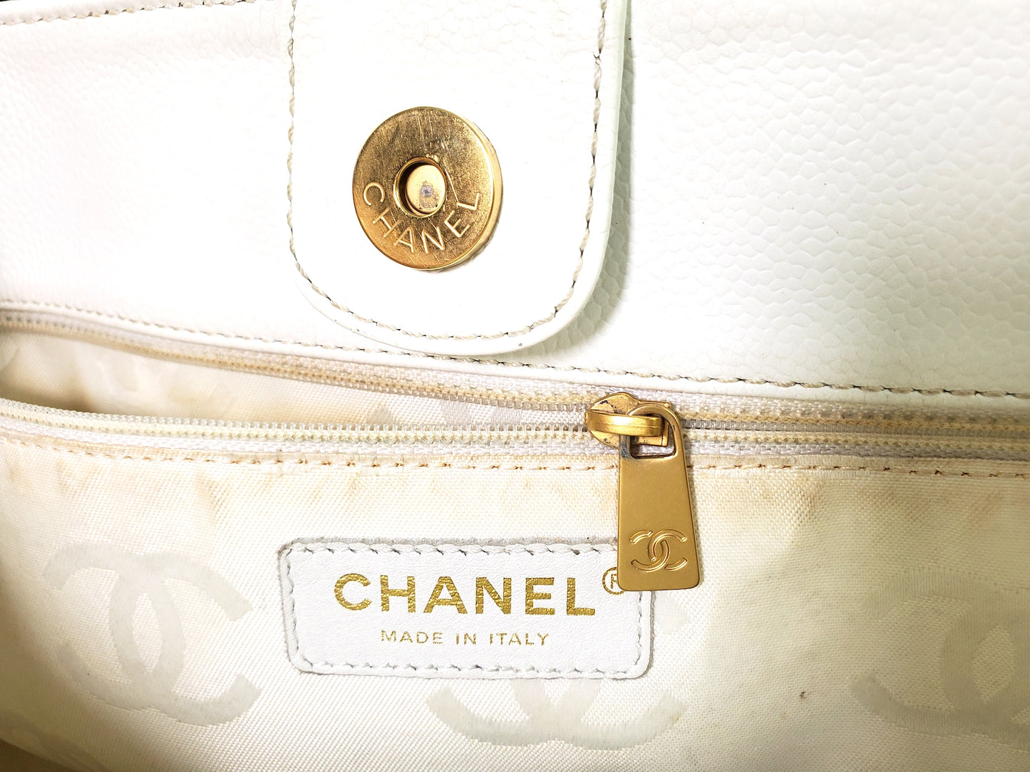 CHANEL 2005 Large Grand Shopping Tote