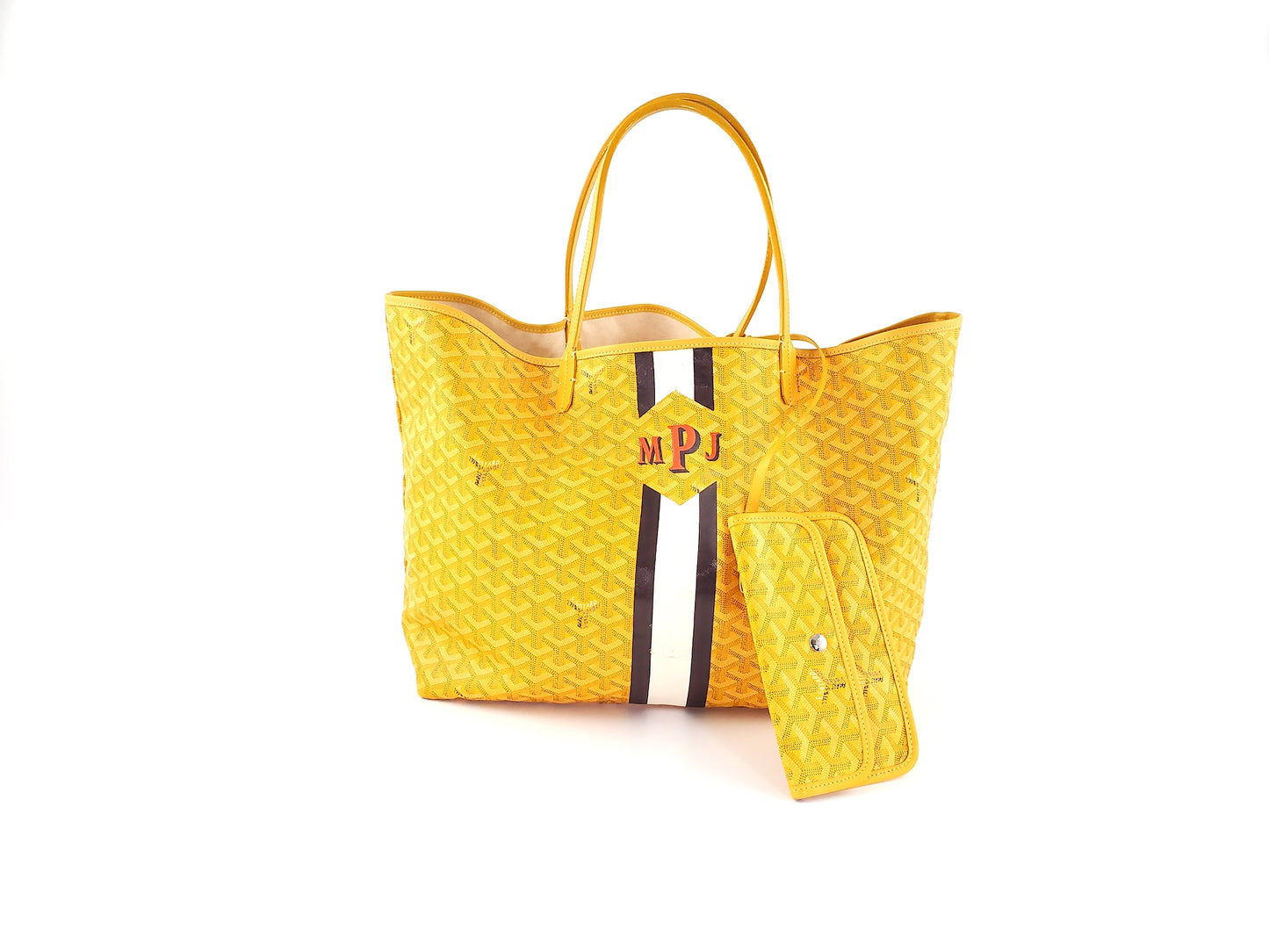 GOYARD St Louis GM With Pouch Yellow Tote