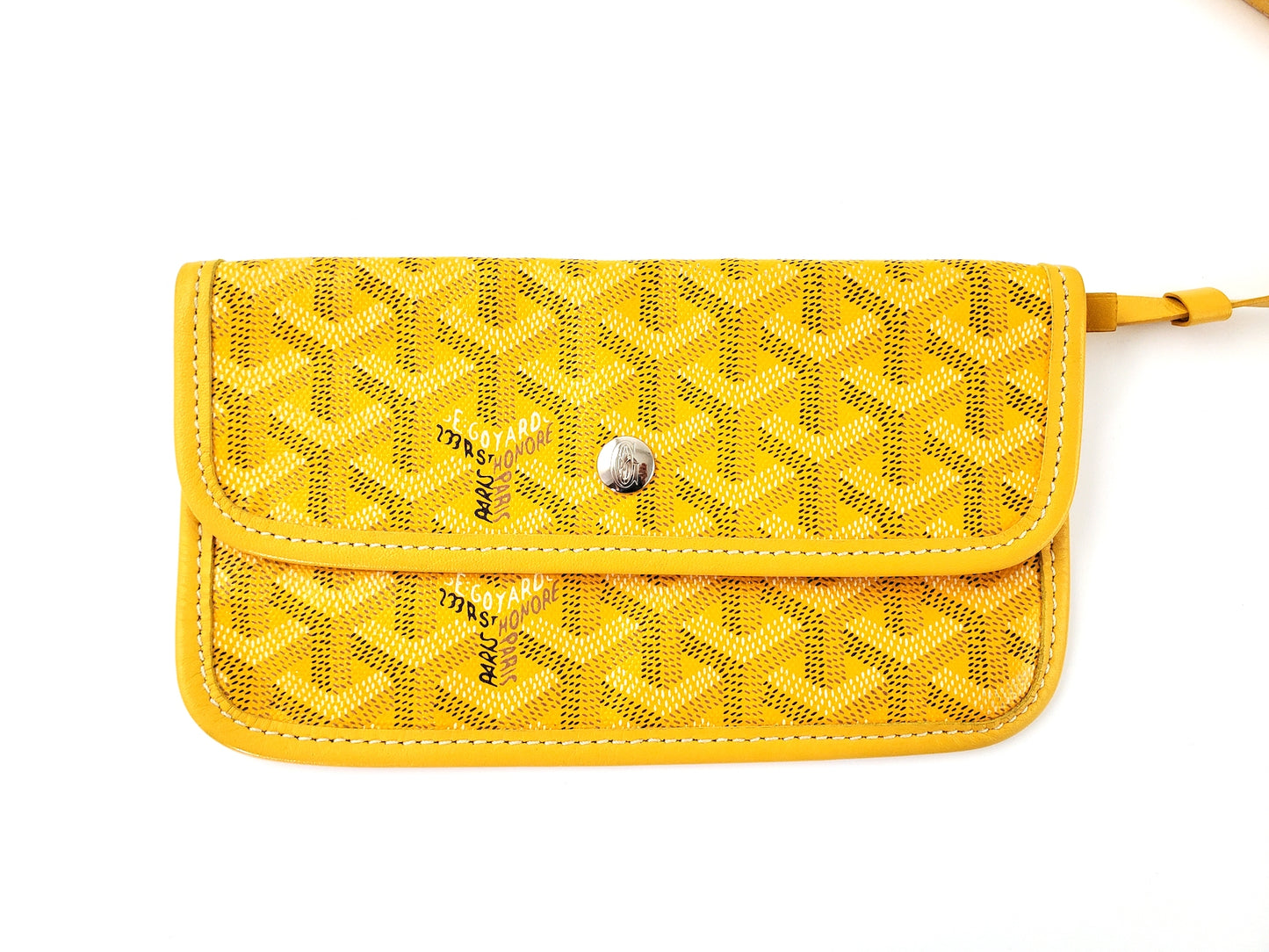 GOYARD St Louis GM With Pouch Yellow Tote