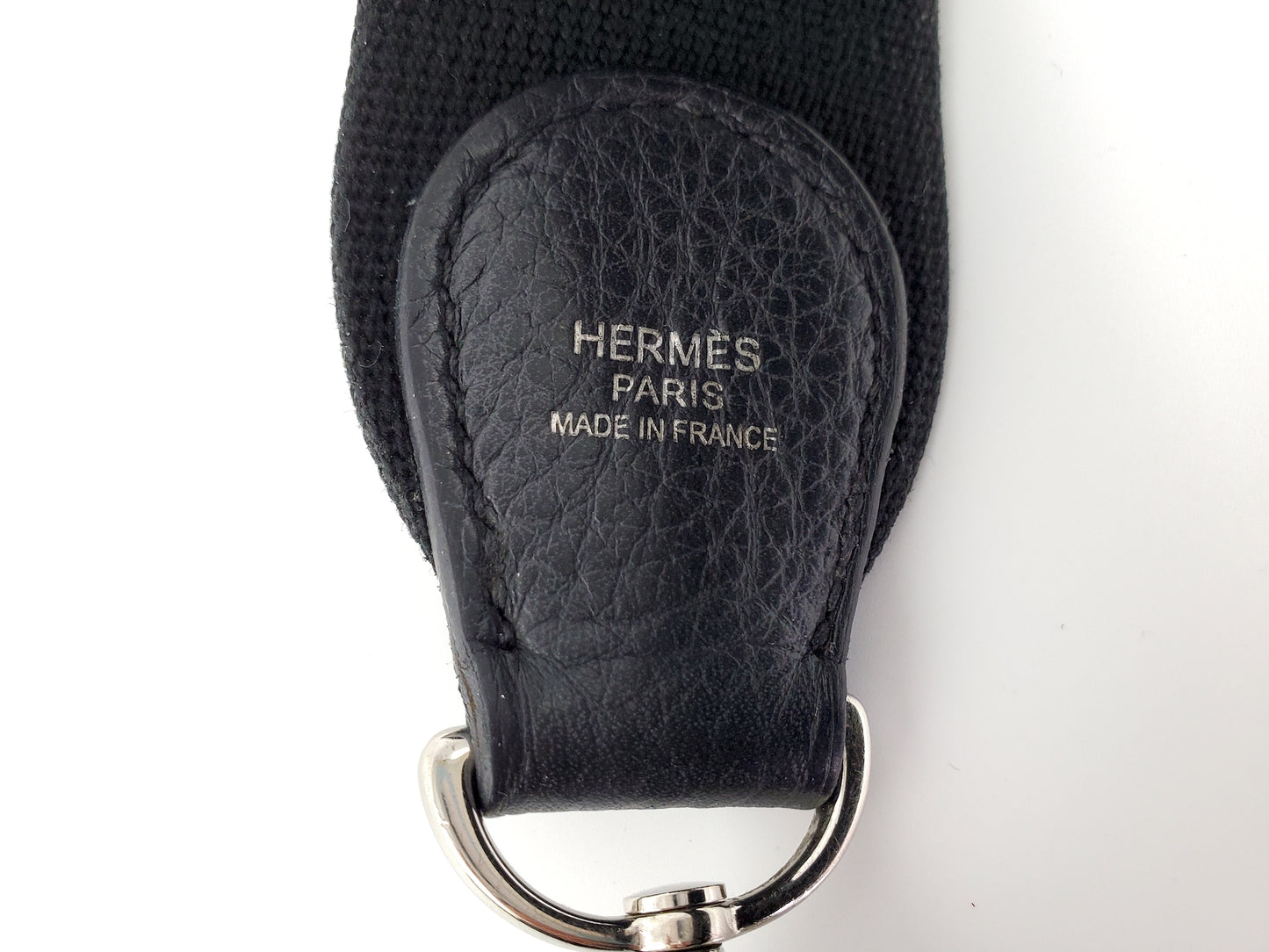 HERMES Evelyne III 33 GM Black Taurillon Clemence Bag