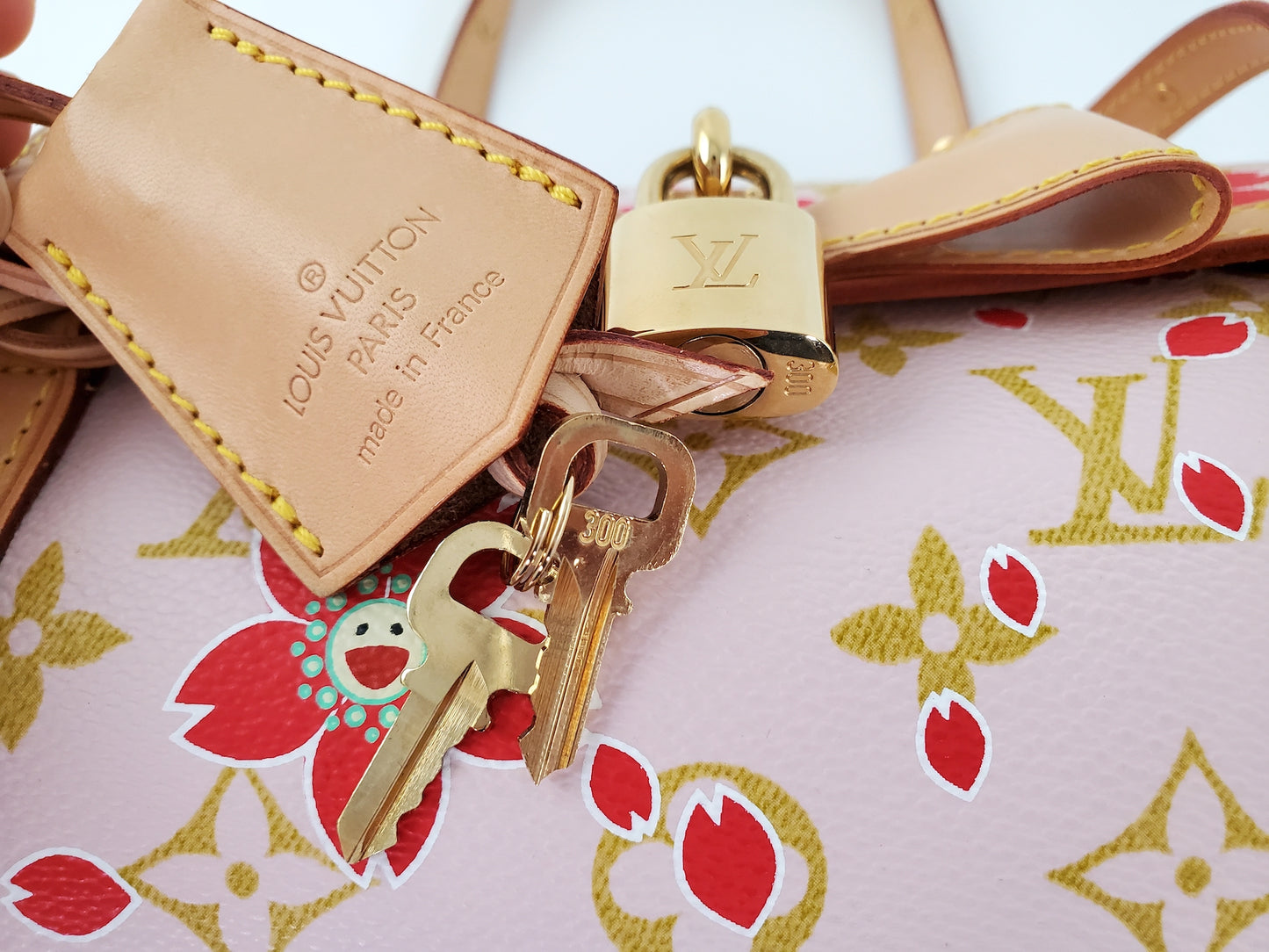 LOUIS VUITTON Cherry Blossom Papillon Bag