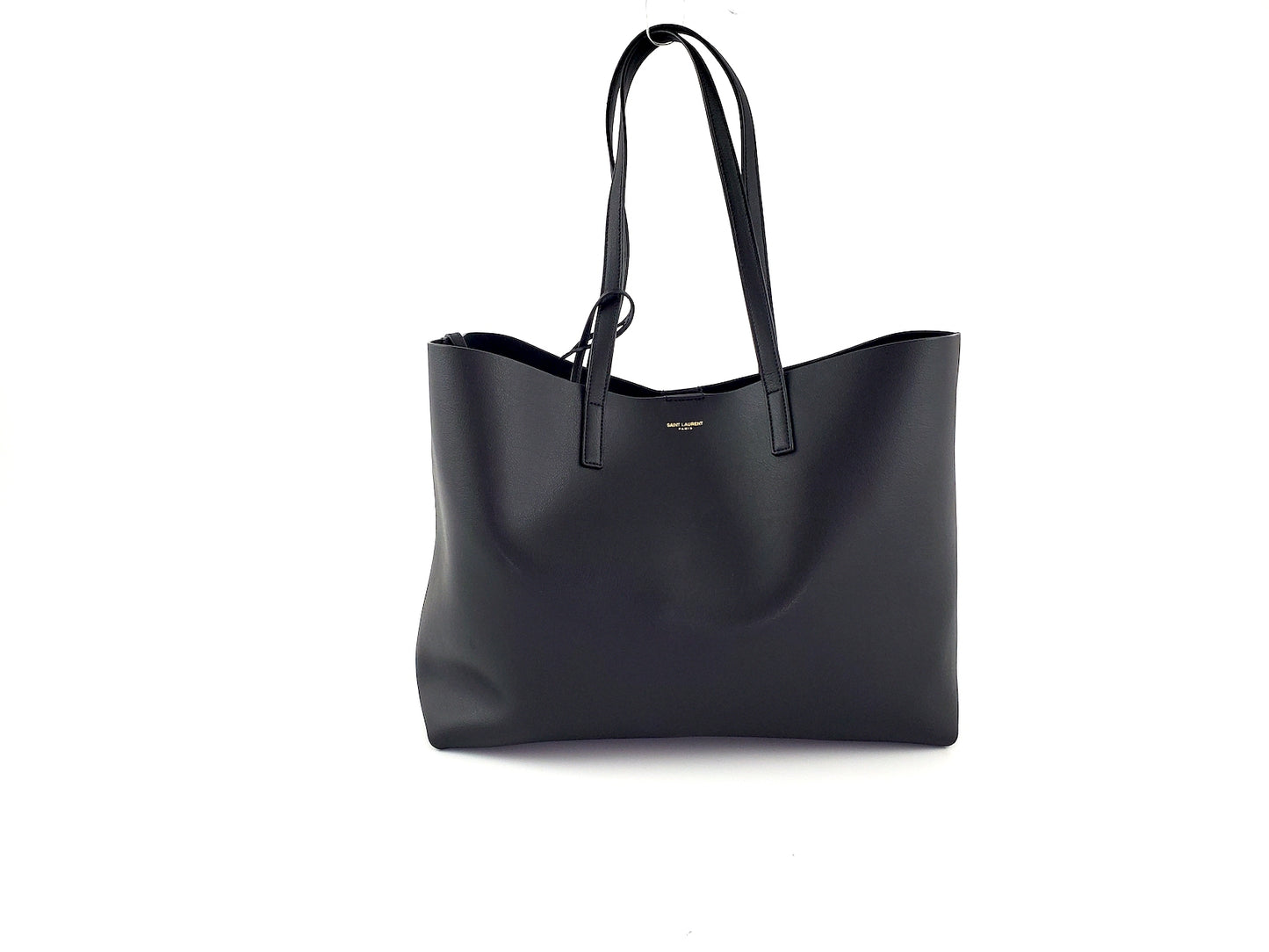 Saint Laurent 2022 Black Leather East West Shopping Tote