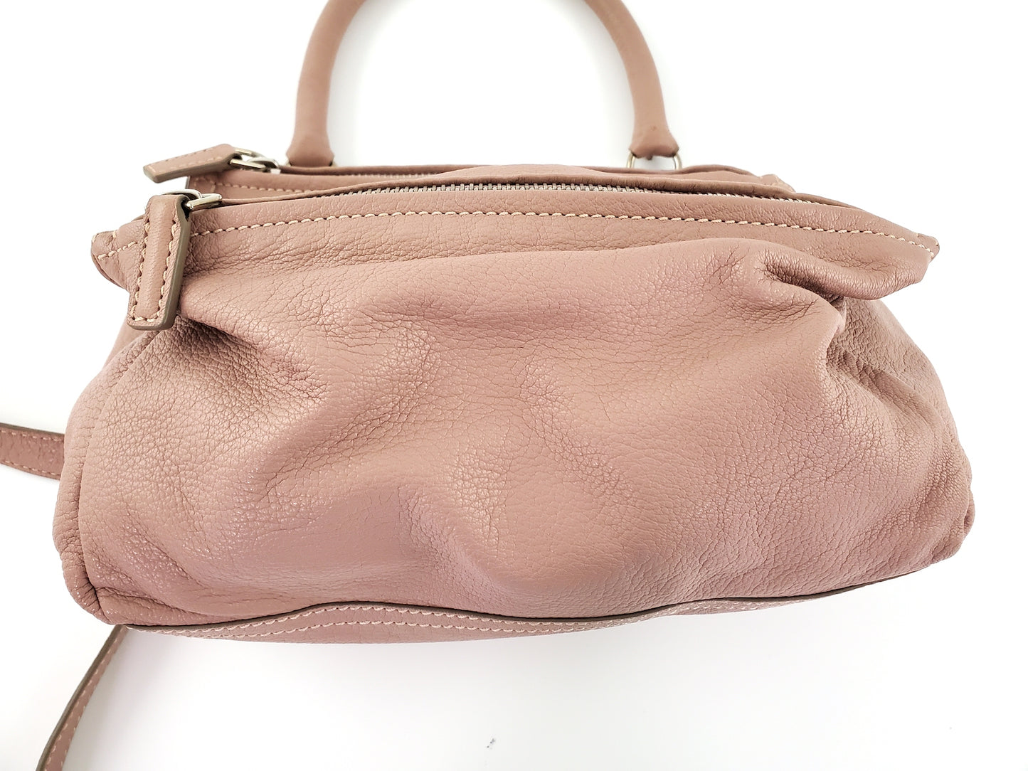 Givenchy Small Pink Leather Pandora Crossbody Shoulder Bag