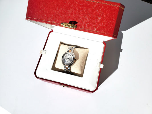 Cartier Clé De Stainless Steel Rose Gold 31mm Automatic Watch