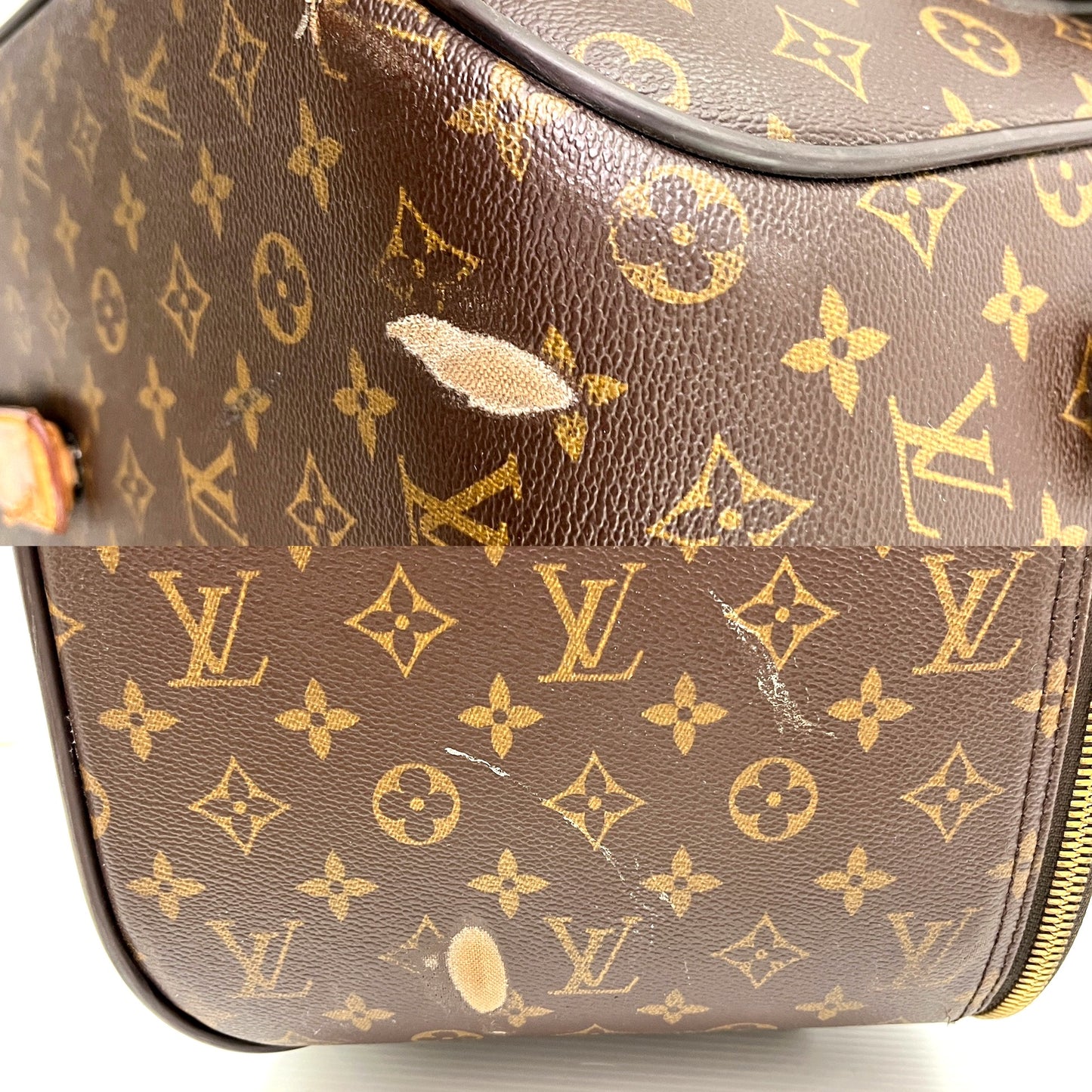 Vintage Louis Vuitton 2005 Monogram Pegase 70 Suitcase