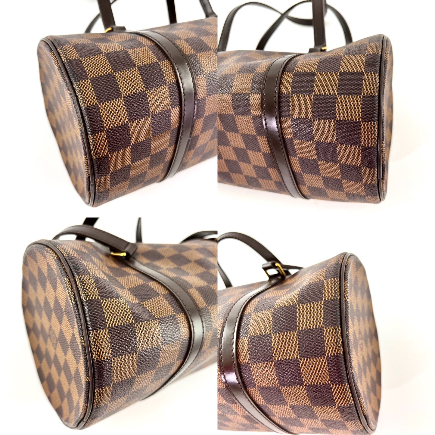 Louis Vuitton Damier Ebene Brown Papillon 30 Bag