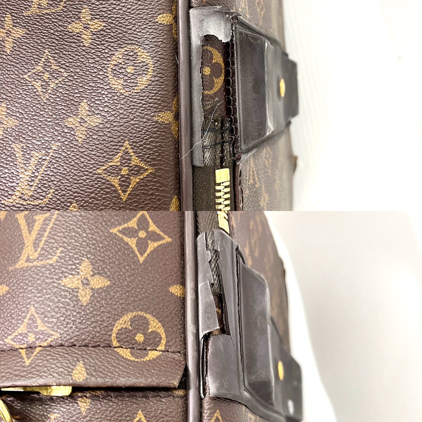 Vintage Louis Vuitton 2005 Monogram Pegase 70 Suitcase