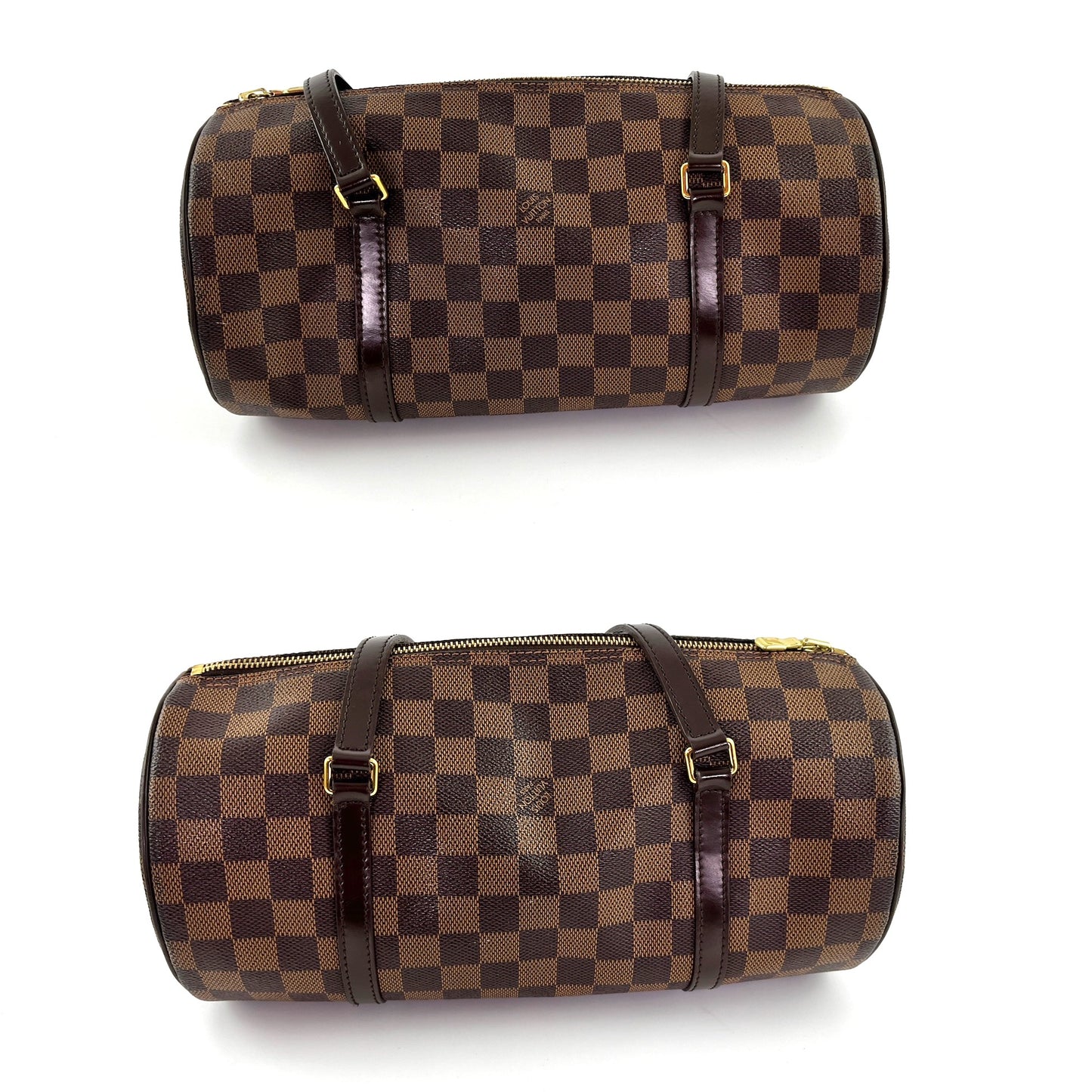 Louis Vuitton Damier Ebene Brown Papillon 30 Bag