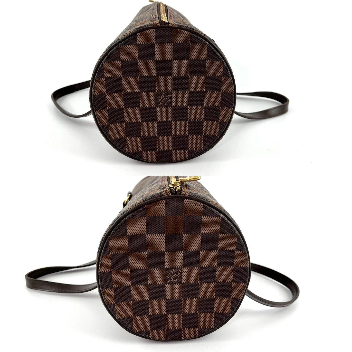 Louis Vuitton Damier Ebene Brown Papillon 30 Bag