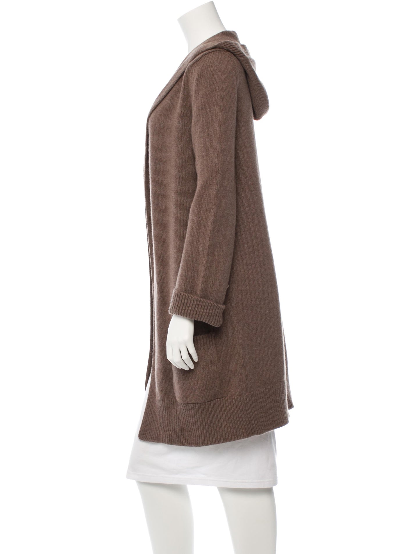 Hermes Cashmere Hooded Duster  L