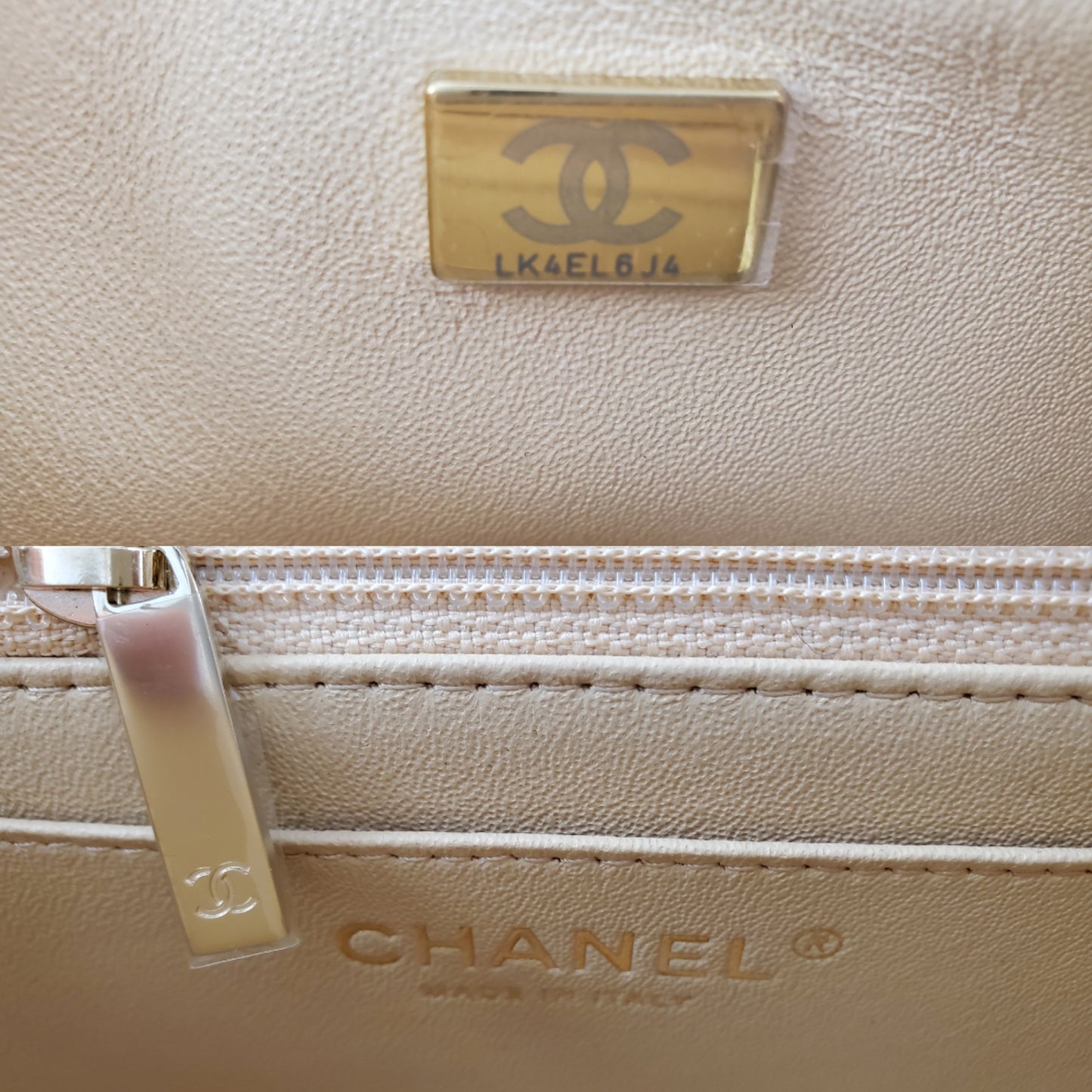 New Chanel Classic 2021 Rectangular Mini Beige Flap Bag