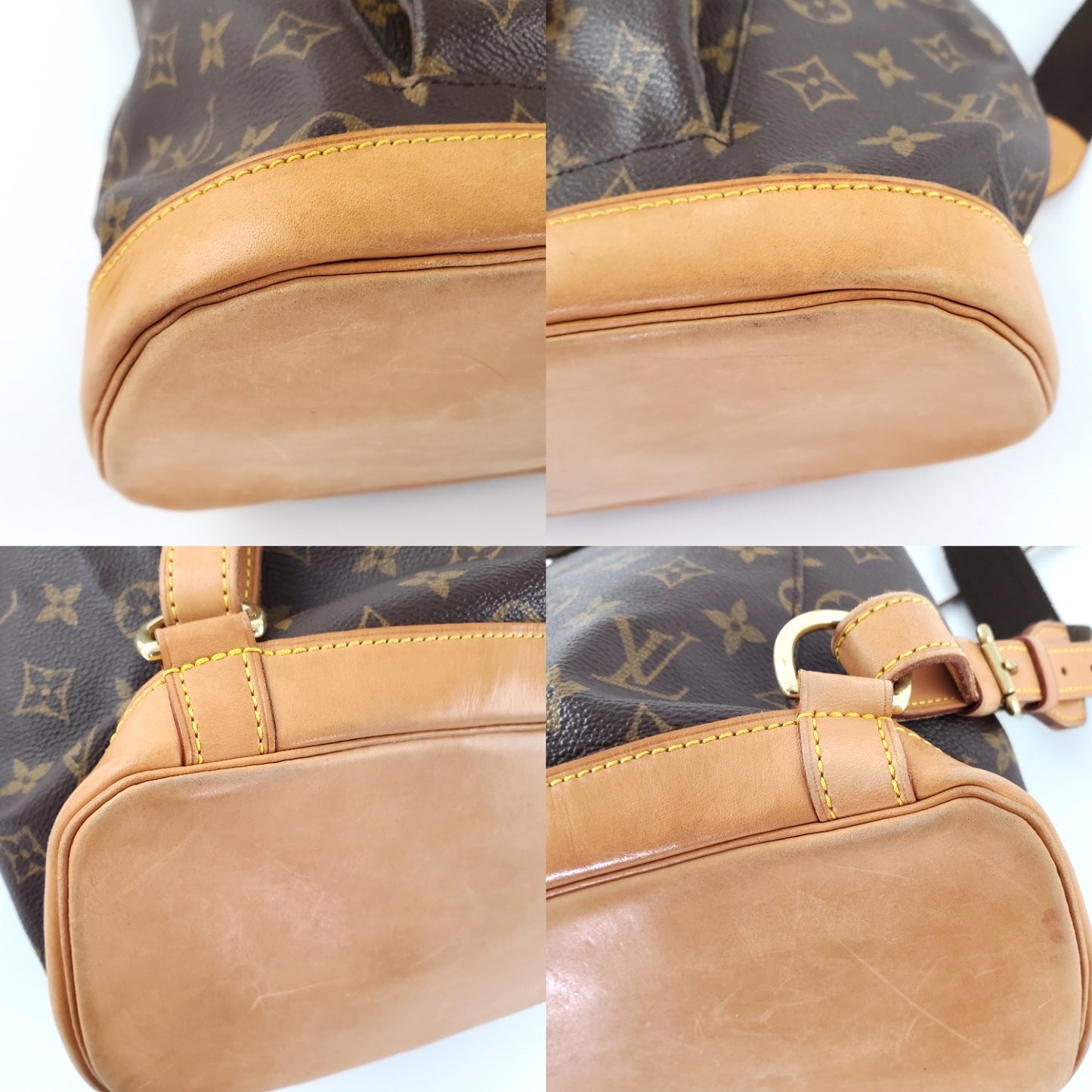 LOUIS VUITTON 1999 Montsouris Monogram Backpack