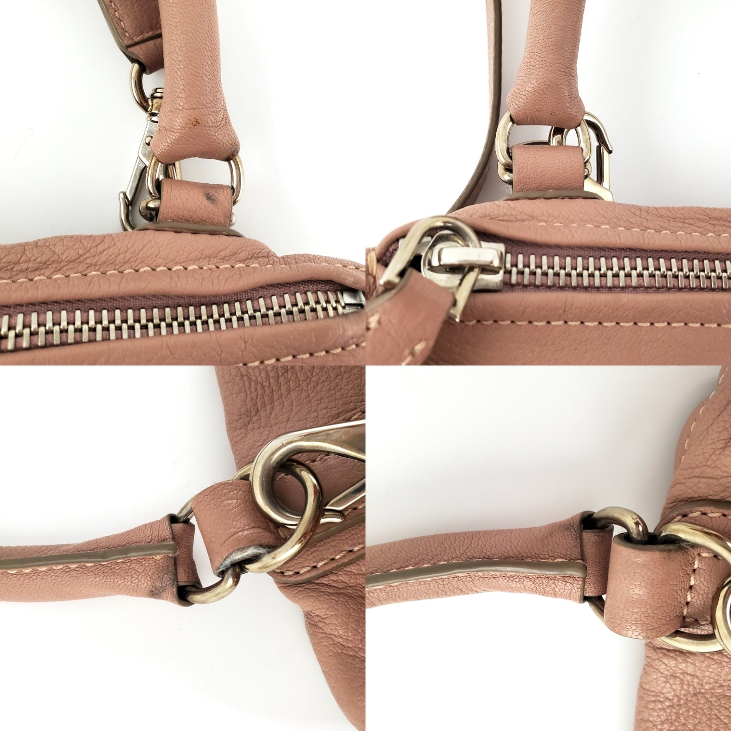 Givenchy Small Pink Leather Pandora Crossbody Shoulder Bag