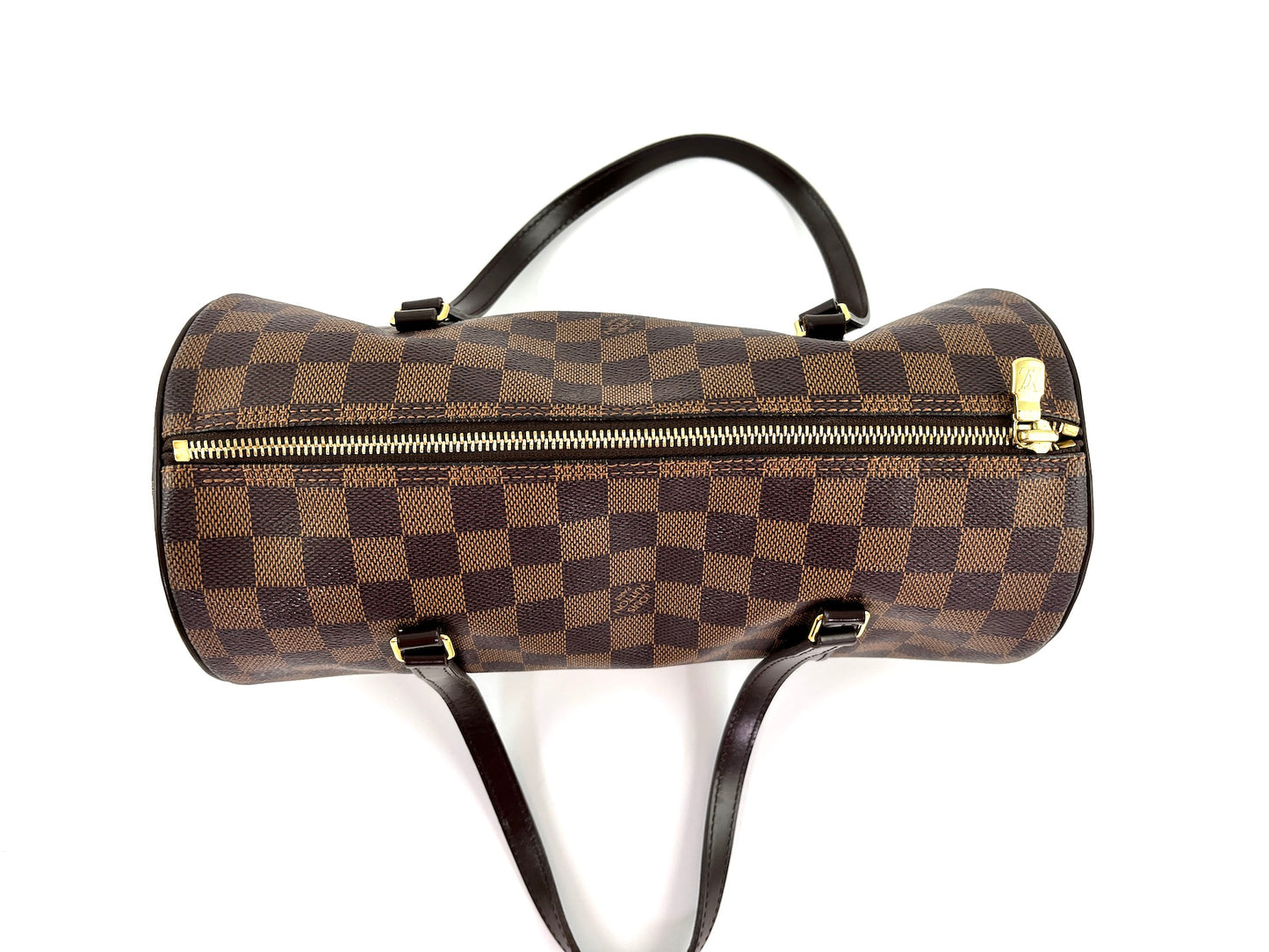 Louis Vuitton Damier Ebene Brown Papillon 30 Bag