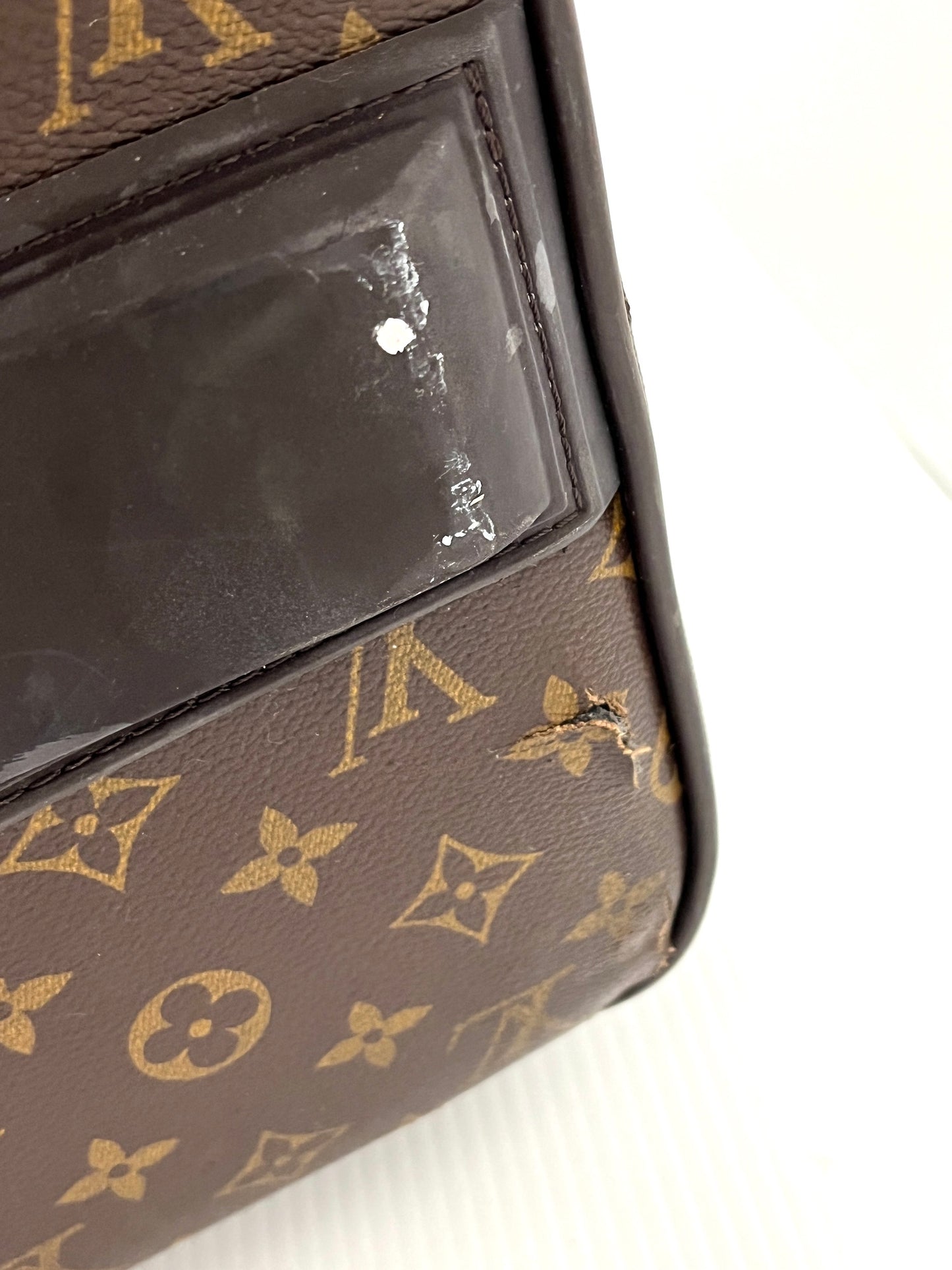 Vintage Louis Vuitton 2005 Monogram Pegase 70 Suitcase