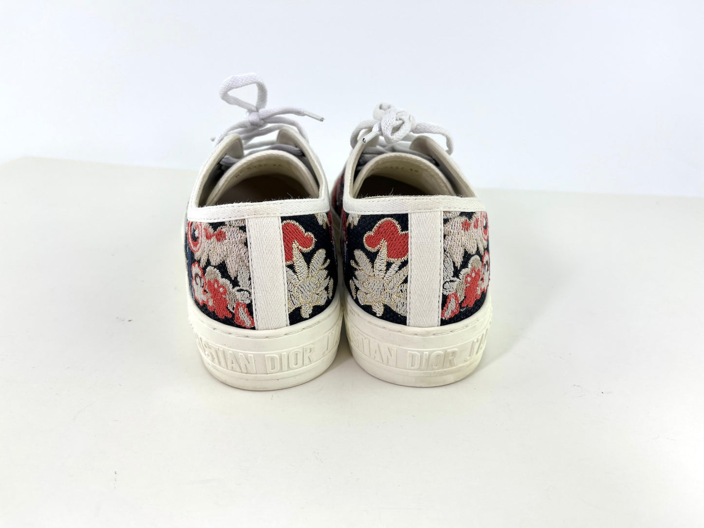 Christian Dior Walk ’n’ Dior Floral Sneakers 38 7.5