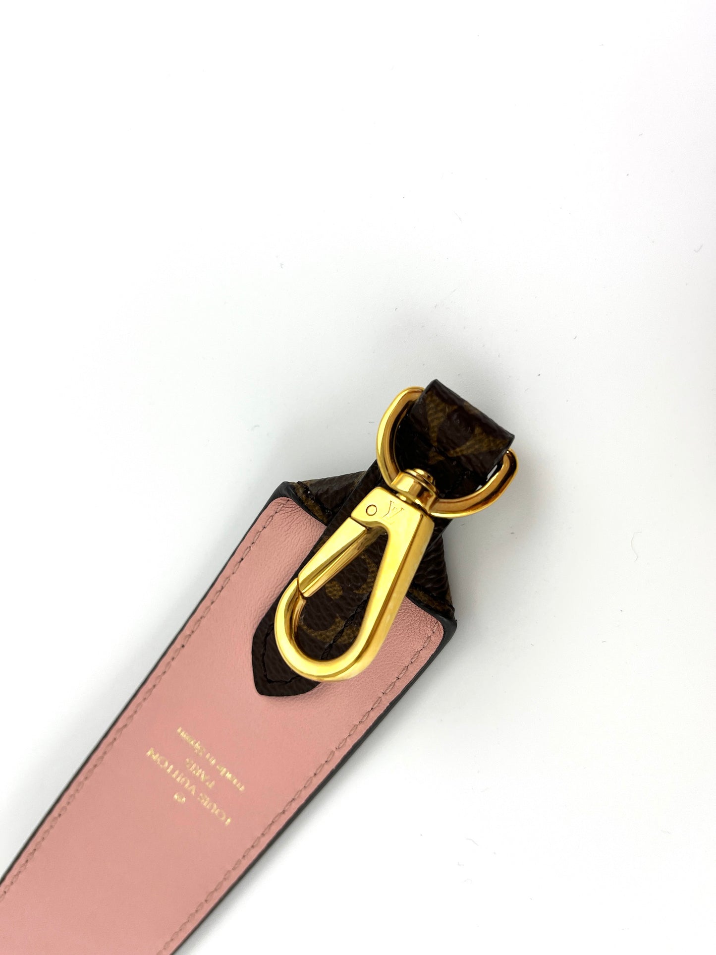 Louis Vuitton Bandouliere 2017 Monogram Pink  Bag Strap