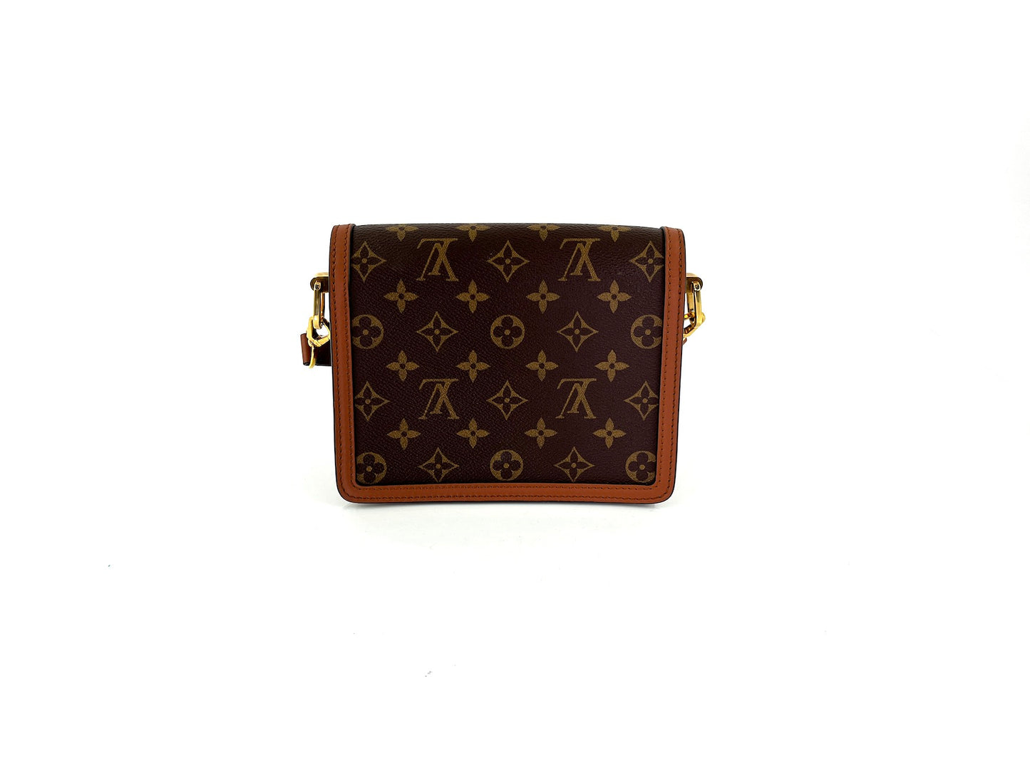 LOUIS VUITTON Dauphine Mini 2019 Monogram Reverse Crossbody Bag