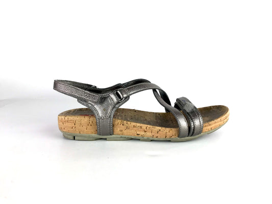 Prada Sport Silver Sandals 38