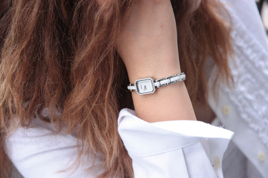 Chanel Premiere Stainless Steel Diamond White Watch