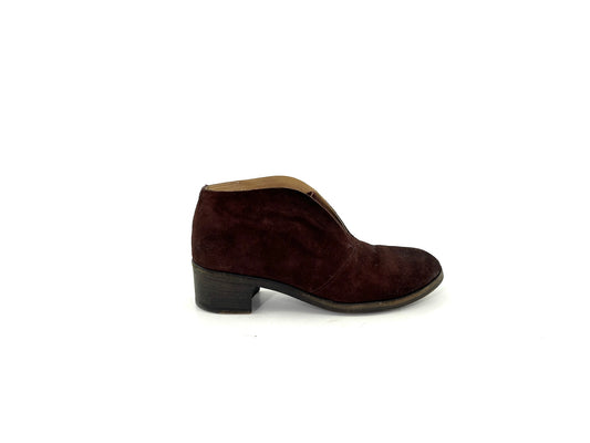Marsell Brown Suede Ankle Boots 37.5 7.5
