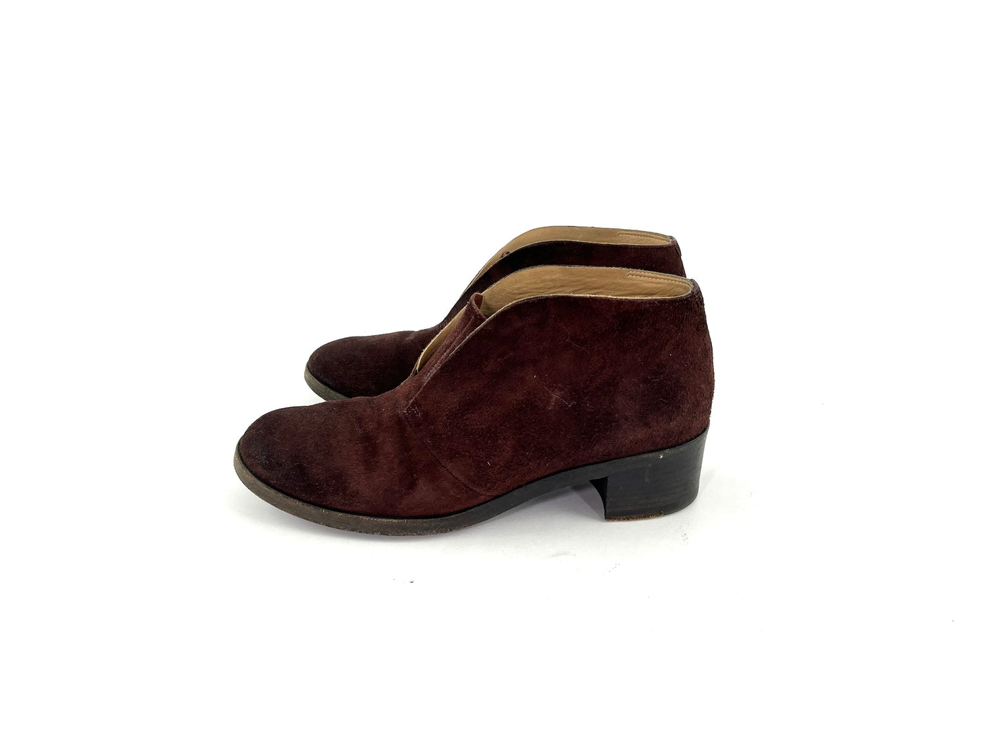 Marsell Brown Suede Ankle Boots 37.5 7.5