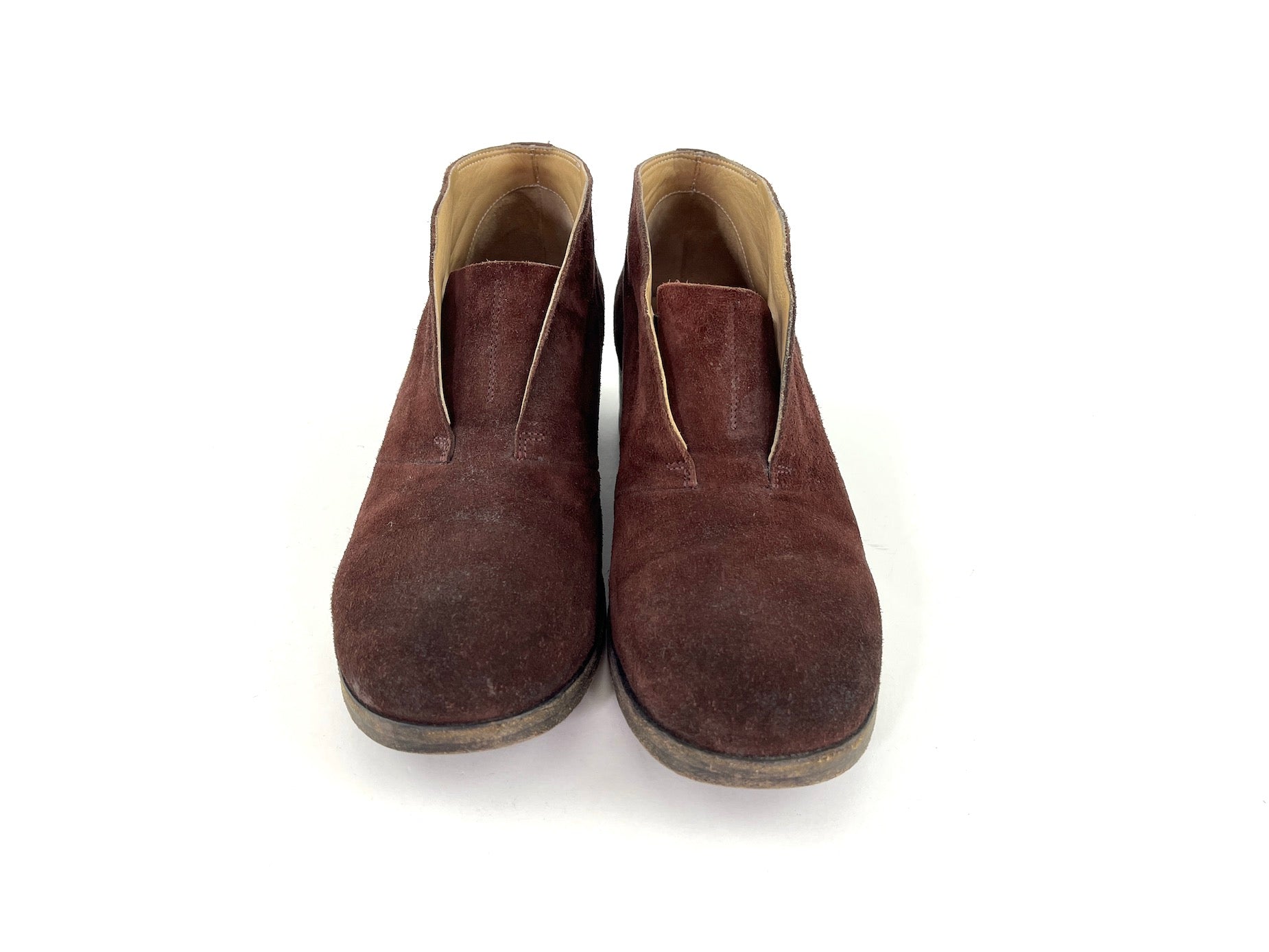 Marsell Brown Suede Ankle Boots 37.5 7.5